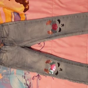 Girls Lee jeans